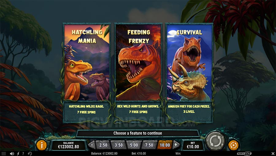 Raging Rex 3 slot