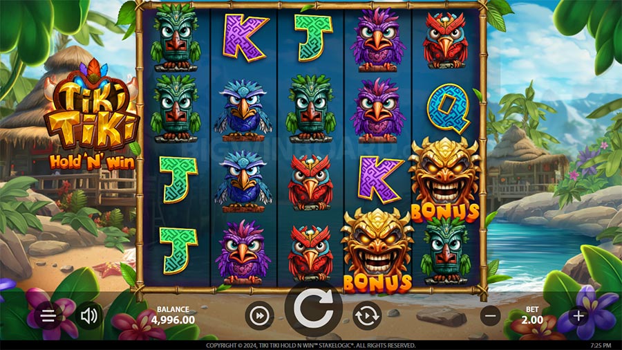 Tiki Tiki Hold 'n' Win slot