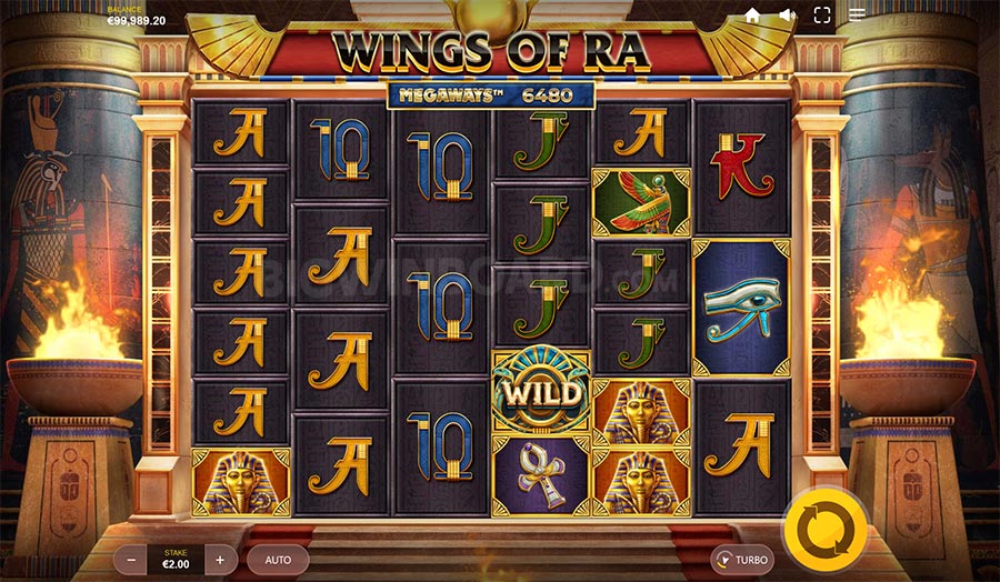 Wings of Ra Megaways slot